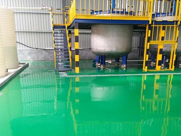 環氧樹脂水性地坪施工